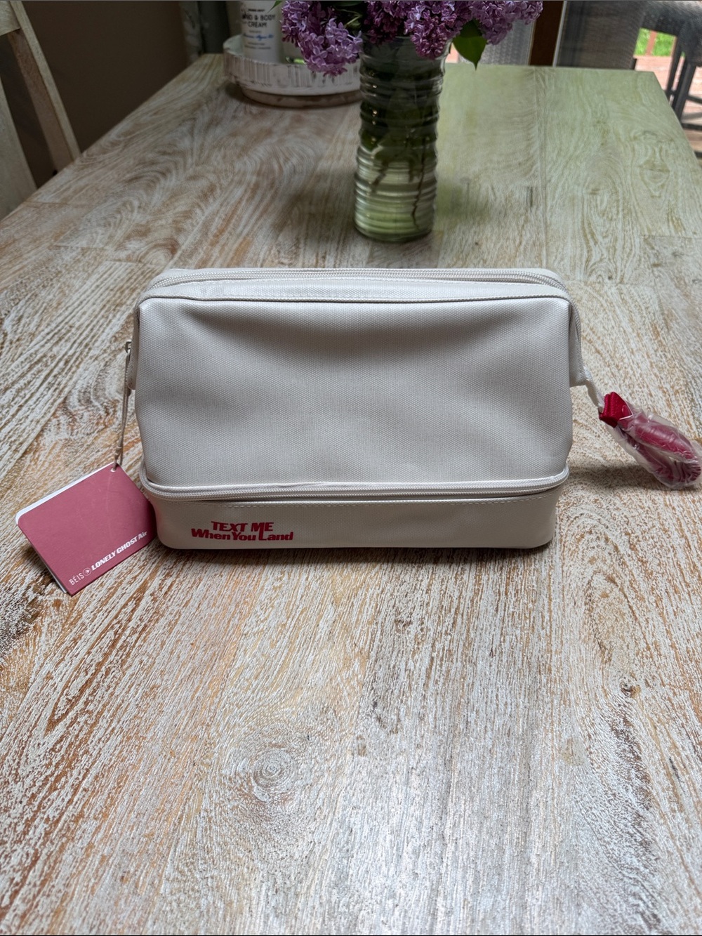 BEIS The Text Me Dopp Kit NWT